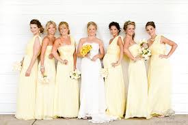 Pale Yellow For Color Choice Renew Wedding Vows Bridesmaid Dresses Flower Col Yellow Bridesmaid Dresses Wedding Bridesmaids Dresses Blue Yellow Bridesmaids