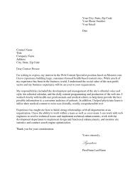 Ready to get one step close to mastering. Cover Letter Sample Ngo Jobs Free Non Profit Cover Letter Sample