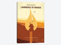 Added to this is the poignancy of his journey, so masterfully rendered in david lean's 1962 film, lawrence of arabia, of a man trapped by divided loyalties, torn between serving the empire whose. Lawrence Of Arabia Minimal Movie Poster Canvas Art Chungkong Icanvas