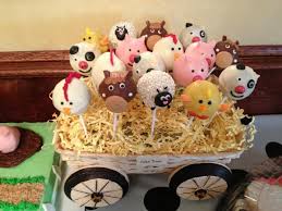 Farm Animal Cake Pops Fiesta De Cumpleanos Para Ninos Cumpleanos De Granja Decoracion Fiesta De Cumpleanos Infantil
