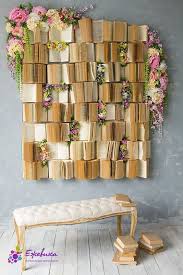 11 Old Book Decoration Ideas How To Decorate With Books Wall Accents Book Decor Book Wall Diy Decor