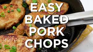 Today we show you how we make oven baked bbq pork chops. Easy Baked Pork Chops Recipe Sweet Cs Designs