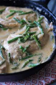 Keto Creamy Chicken And Asparagus Recipe Recipe Asparagus Recipe Recipes Chicken Asparagus