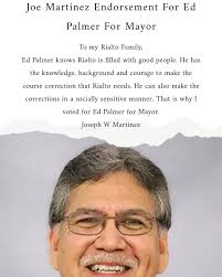 There is a rumor going around that someone is our buying the ballots of  Rialto Voters and it appears they are targeting our Seniors. If this is  happening you should call Rialto