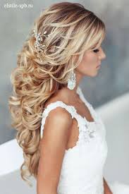Here is how to alter your wedding hairstyles in the right way, your own hair frames your look, so it is the next thing persons discover about you. Curly Wedding Hairstyles For Long Hair With Veil Addicfashion