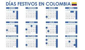Días de fiesta en colombia. Dias Festivos En Colombia 2021 Calendario De Feriados Y Dias No Laborables La Republica