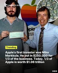 Mike Markkula played a pivotal role in the early days of Apple. In 1977, he was introduced to Steve Jobs and Steve Wozniak, the co-founders of Apple, through a mutual friend. At