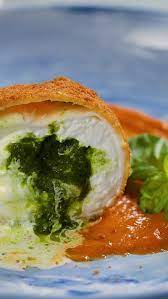 Pesto Injected Burrata Bombs Recipe Burrata Cheesy Appetizer Pesto