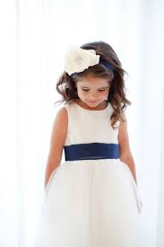 57 Extremely Elegant Navy And White Wedding Ideas Flower Girl Dresses Navy White Flower Girl Dresses Flower Girl