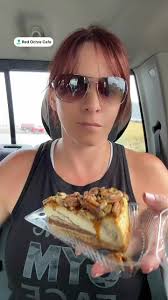 Red Ochre Cafe has the best cheesecake! If you have not tried it yet I  highly reccomend the turtle cheesecake. There are other flavours to choose  from as well. Sometimes you deserve a treat! 🤣🍰