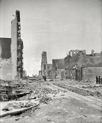 America 100 Years Ago Sutter Street San Francisco 1906 After The Earthquake Fotografia Antigua Fotos De Barcelona Fotos Historicas