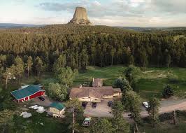 Between the quiet and peaceful atmosphere, and sounds of nature, the cabin's surroundings guarantee a space to relax and enjoy. Inn Devils Tower Lodge In Devils Tower Wyoming Home