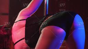 Tight spandex suit gives cool male bulge, making strip show much more spicy! Sexy Woman In Black Costume Striptease Dancer Moving Buttocks On Dark Neon Smoke Stage In Night Club With Pylone Strong And Graceful Lady Seduces Visitors Stock Photo 558a5236 1e9b 459a Bc1a 6ae2d29a2f41