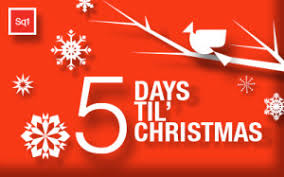 But now i don't get lunch breaks. Countdown 5 Days Til Christmas The Cow Palace