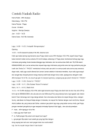 Panduan erapor smk bisa v pdf download gratis. Contoh Naskah Radio
