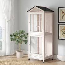 This will also ensure safety of the bird while it is inside the cage. Wood Bird Cages You Ll Love In 2021 Wayfair