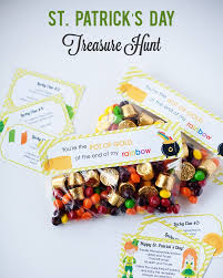 Kids will beg for st. St Patrick S Day Treasure Hunt
