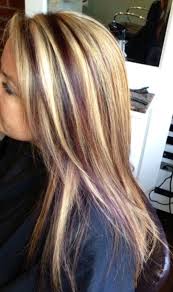 Chocolate brown with peekaboo highlights Chunky Blonde Peekaboo Highlights On Brown Hair Novocom Top