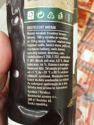Podrobne Informace O Potravine Kostelecky Uherak