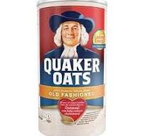 Quaker Old Fashioned Oatmeal, 18 oz Canister (Pack of 6)