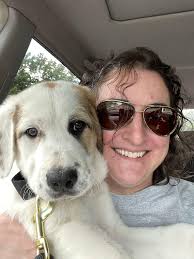 Zane has found his new mom. They are BFF already!! 🐾❤️