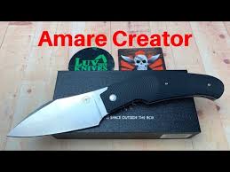 Amare Creator Slip Joint Knife Includes Disassembly Tashi Bharucha Design Youtube