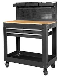 Deluxe 3 Drawer Work Bench With Pegboard Backing Home Depot Work Bench Workbench Home