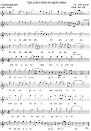 Oyle Dudak Bukup Hor Gozle Bakma Notasi Turksanatmuzigi Org Notalara Dokulmus Muzik Flut Ukulele Songs