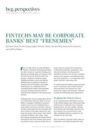 For large public or private firms with annual revenues greater than $500 million, our corporate banking division provides relationship managers to serve as your specialized financial partner. Fintechs May Be Corporate Banks Best Frenemies Version Anglaise Resume Gratuit Oliver Dany Et Al