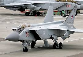 Also, the fighter is able to capture objects moving at speeds of over 700. Mikoyan Mig 31 Foxhound