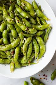 Chili Garlic Edamame Little Broken Recipe Garlic Edamame Edemame Recipes Edamame Recipes