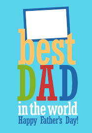 Printable Happy Birthday Dad Card Template Free Printable Customizable Best Dad In The World Greeting Card Fathersday Happy Birthday Daddy Happy Fathers Day World Father S Day
