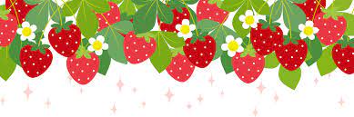 いちご 春の果物のイラスト壁紙 イラスト 壁紙 いちご