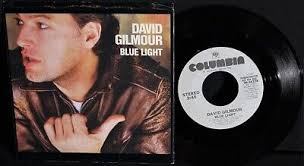 David Gilmour-Pink Floyd-Blue Light-DJ 45 & Sleeve-Columbia  38-04378-Vintage '84