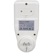 Meters to feet & inches. Plug In Power Consumption Meter Measure Usage Cost