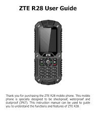 Oct 17, 2012 • zte unlocked orange atlanta f160 3g mobile. Zte R28 User Manual Manualzz