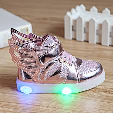 2016 New Children Shoes Fashion Wings Boys Girls Sneaker Luminous Children Flash Kids Led Lighting Child Casual Shoes Kids Shoes Bajby Com Is The Leading Kids Clothes Toddlers Clothes And