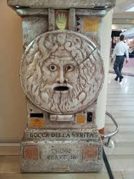 Fortune Telling Machine Based On The Mouth Of Truth In Pescara