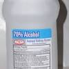 Measure out 1 cup of isopropyl alcohol, 1 tablespoon of hydrogen peroxide, and 1 teaspoon of glycerin. 1