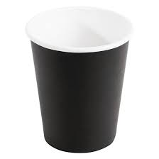 8 oz disposable coffee cups. Fiesta Disposable Coffee Cups Single Wall Black 225ml 8oz P Gf041 Buy Online At Nisbets