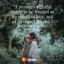 Quotes From Love And Responsibility St John Paul Ii Catholic Link