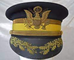 Lot 91 Wwi U S Army Cavalry M1902 General Officer Cap Military Cap Military Headgear Cavalry