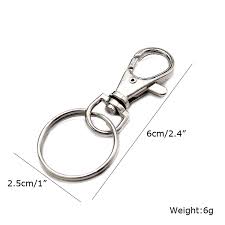 20 Pcs Pack Key Holder Split Rings Keyring Car Keychain