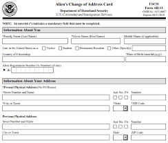 Maybe you would like to learn more about one of these? Green Card Change Of Address Fill Save Print Share Forms Online Id 358 Pdfquick