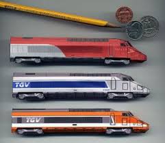 Miniature Paper Model Tgv Trains Paper Models Paper Train Train