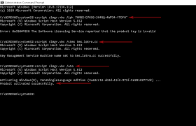 Slmgr /atoreplace the key at slmgr /ipk w. Cmd Line Windows Activation Eventclever
