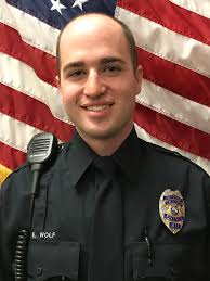 The department would like to welcome Eric Wolf, badge #411, as our newest  patrol officer! 👮🏻‍♀️Eric was sworn in today and had his badge pinned