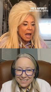 🚲🤯 Listen to the new episode of Hey Spirit with my guest April available  everywhere you get your podcasts #theresacaputo #longislandmedium #podcast  #heyspiritpodcast