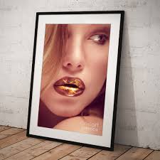 Hot Lips Art Print by Silvio Schoisswohl