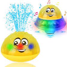 Cheap bath toy, buy quality toys & hobbies directly from china suppliers pool bathing toys for kids electric whale bath ball with light music led light toys gift this product belongs to home , and you can find similar products at all categories , toys & hobbies , classic toys , bath toy. Amazon Com Eutreec Bath Toys 2 In 1 Squirt Spray Water Toy Led Light Up Float Toys Automatic Induction Sprinkler Space Ufo Car Toys For Baby Toddler Infant Kids Bathtub Shower Pool Toys